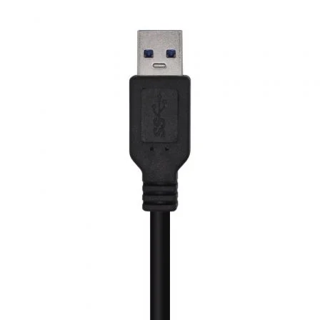 AISENS - CABLE USB 3.0, TIPO A/M-A/M, NEGRO, 2.0M